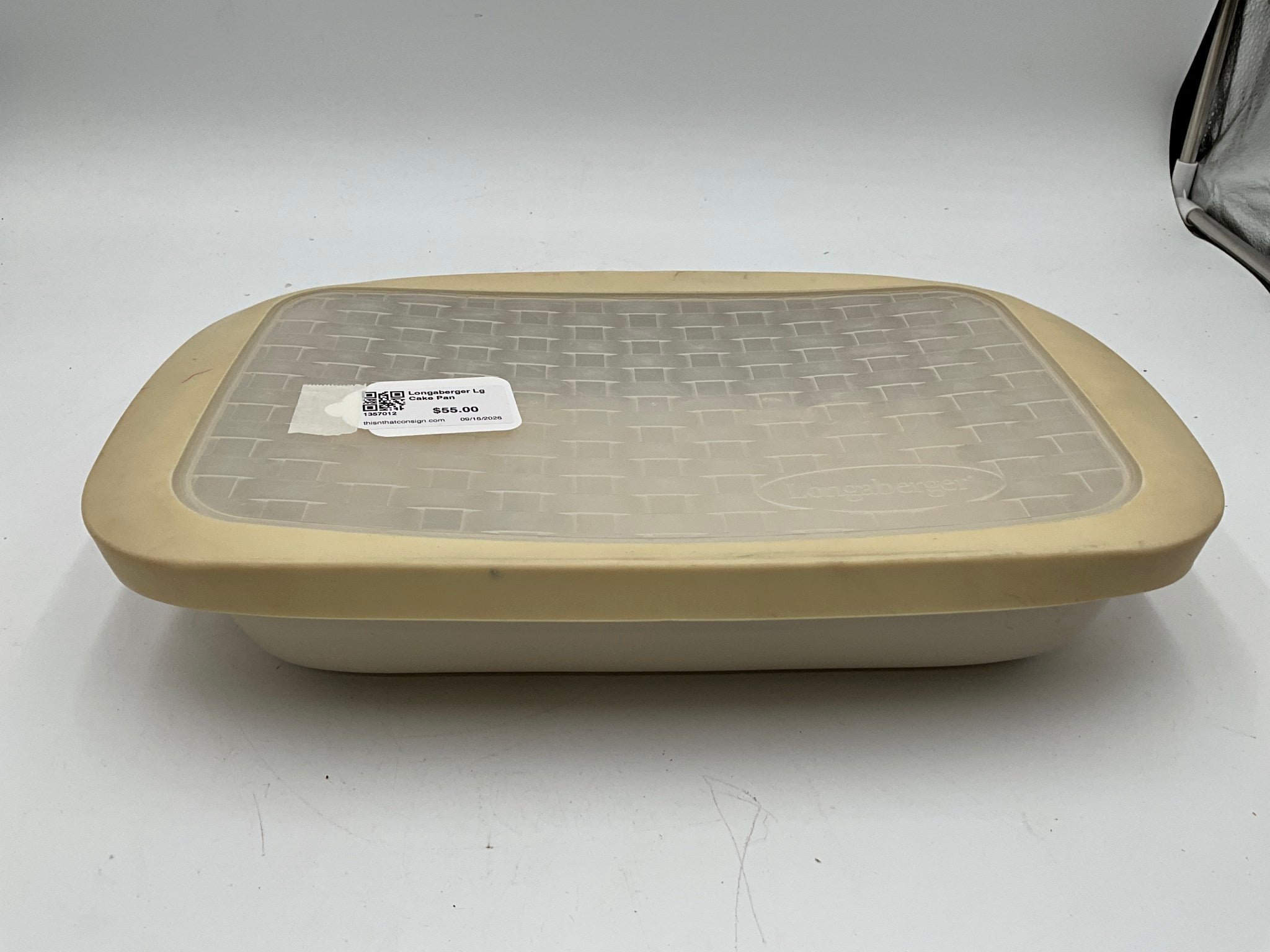 Longaberger Lg Cake Pan